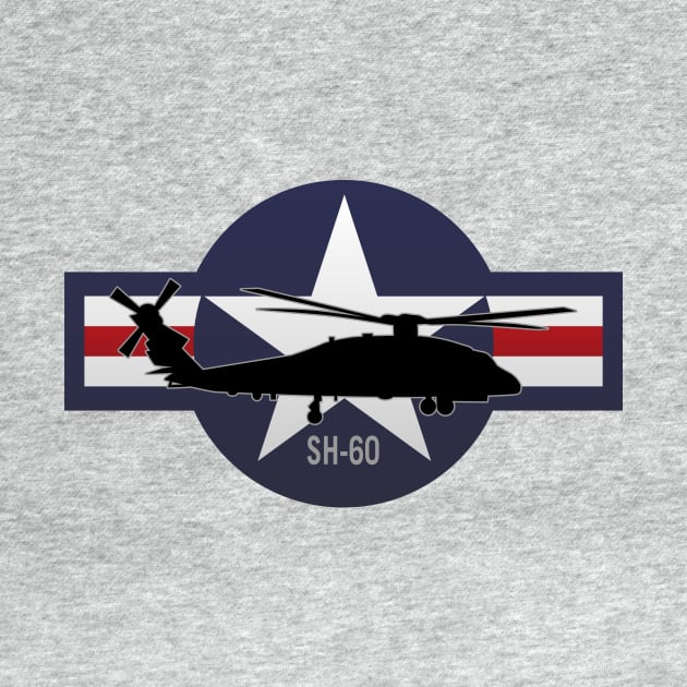 SH-60 Seahawk Military Helicopter by hobrath